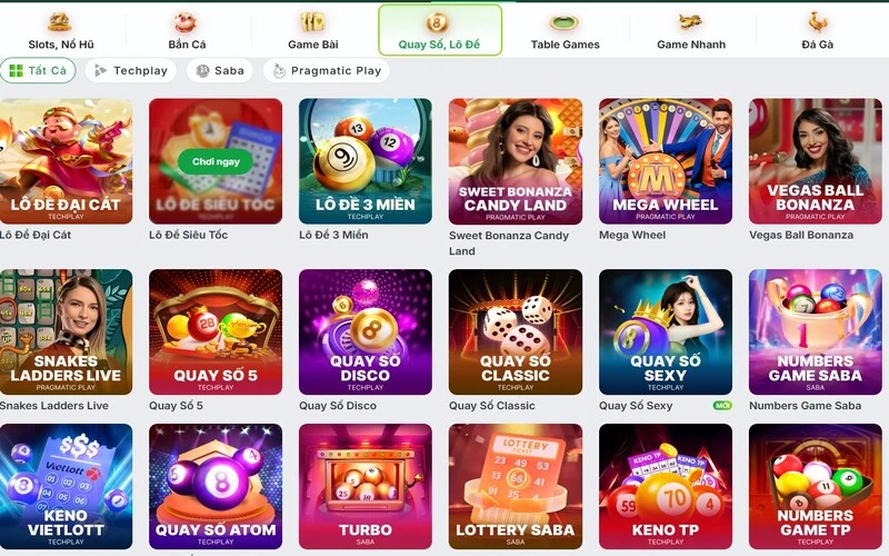 Sảnh game quay số, lô đề TOPBET– Điểm hẹn giải trí đỉnh cao cho người yêu số học 3 Lô trượt
